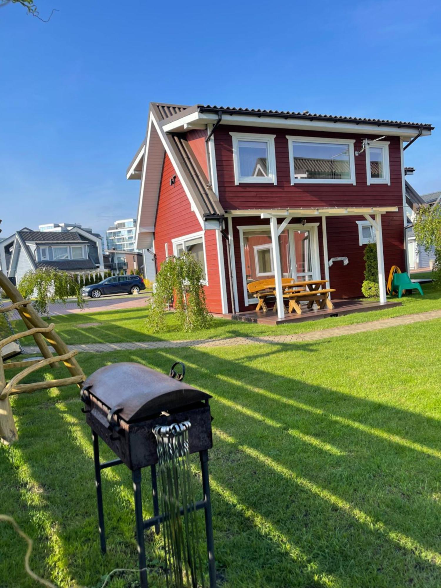 Osupio Kiemelis Villa Sventoji Bagian luar foto
