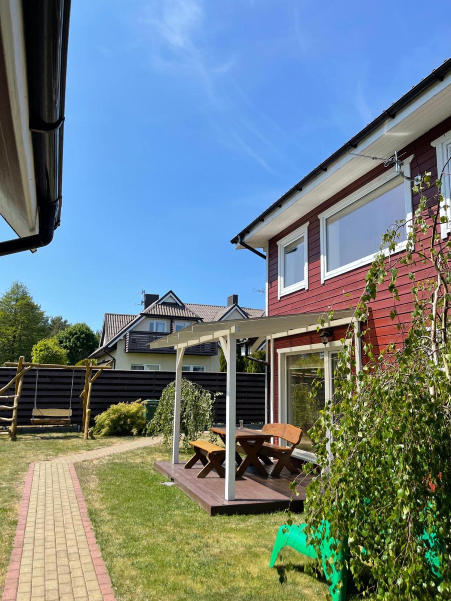 Osupio Kiemelis Villa Sventoji Bagian luar foto